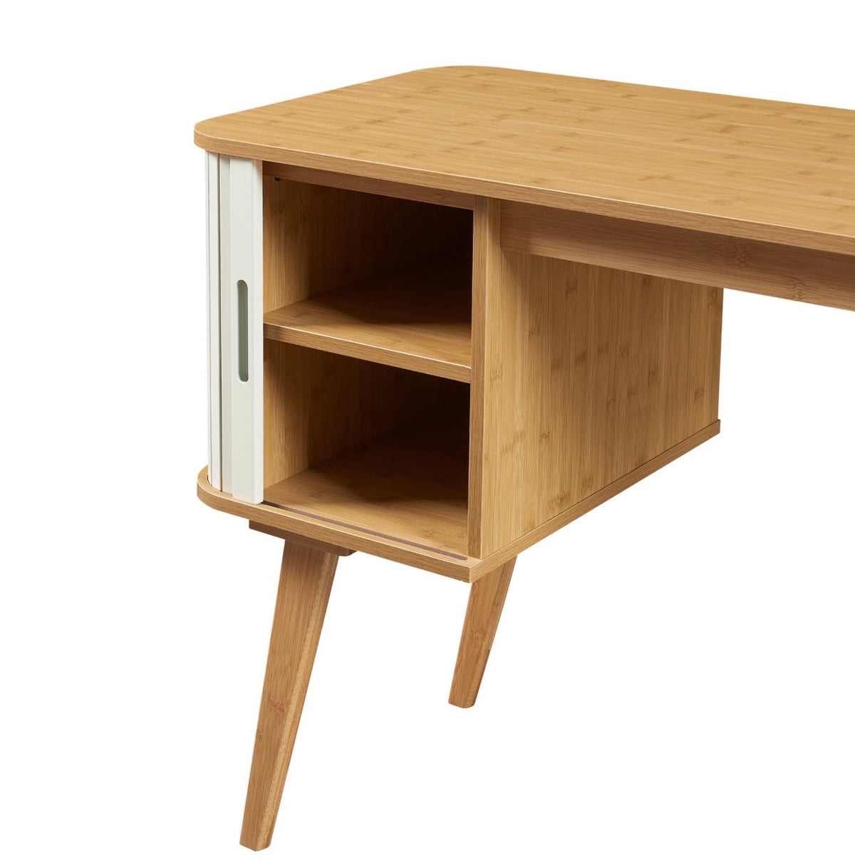 Scandinavian Writing Desk with Storage