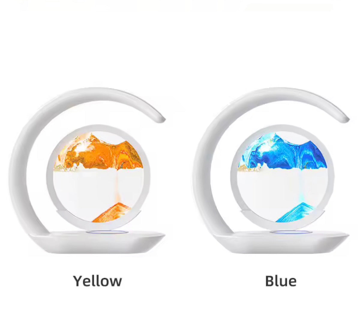 Quicksand Ambient Table Lamp with Wireless Charging