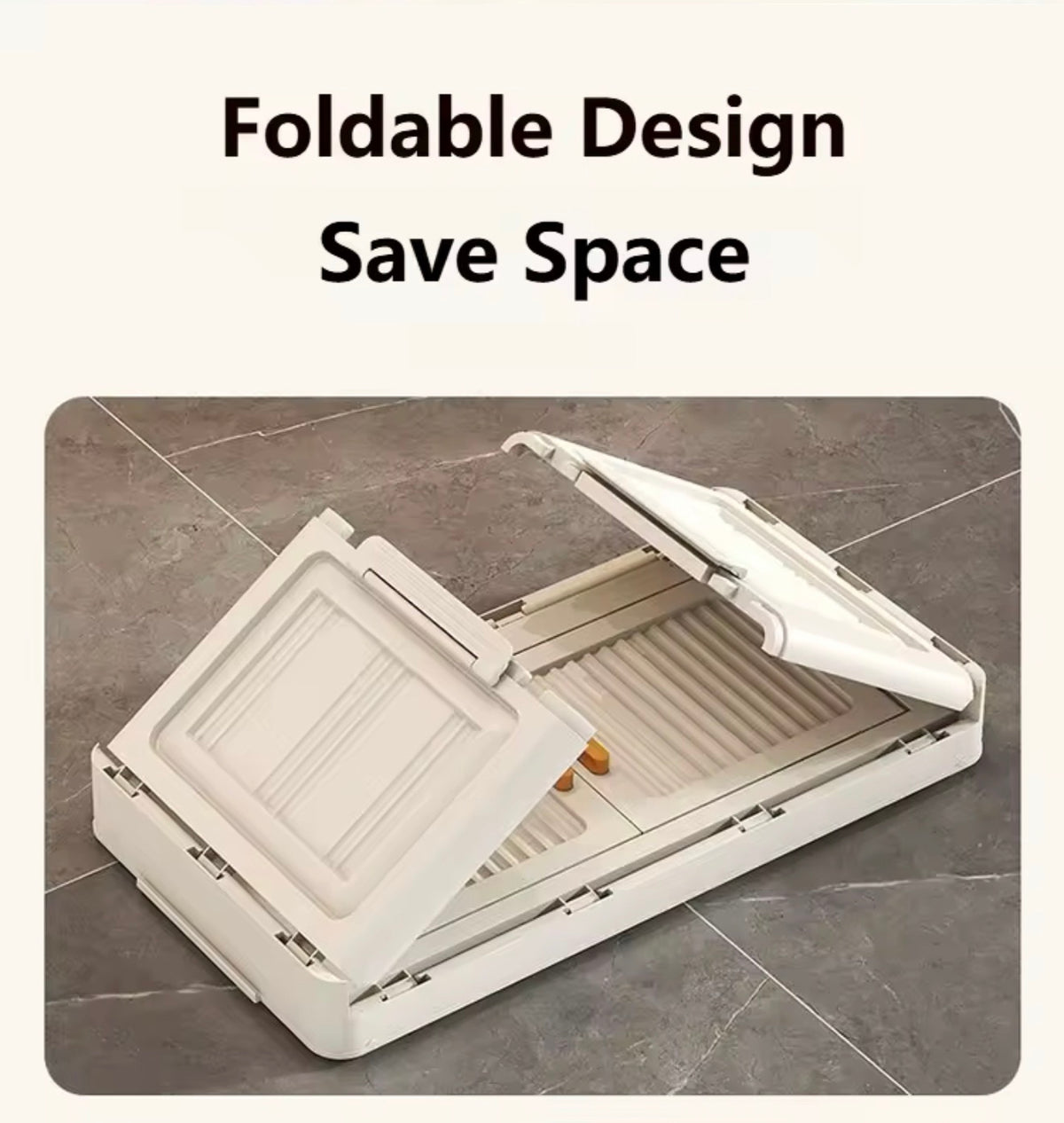 4-Layer Foldable Storage Cabinet – 80 cm
