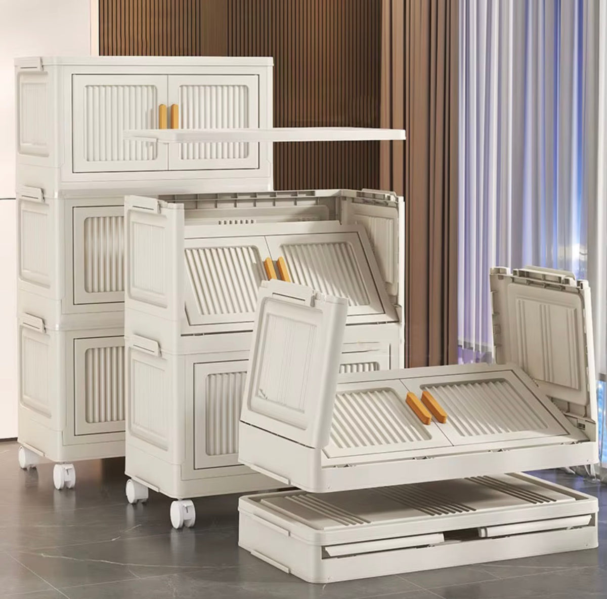 5-Layer Foldable Storage Cabinet