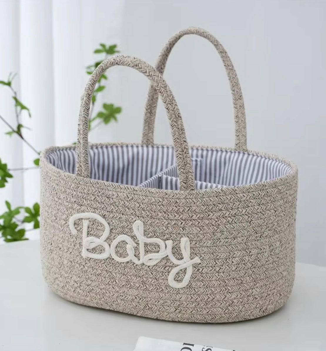 Baby Cotton Rope Storage Basket