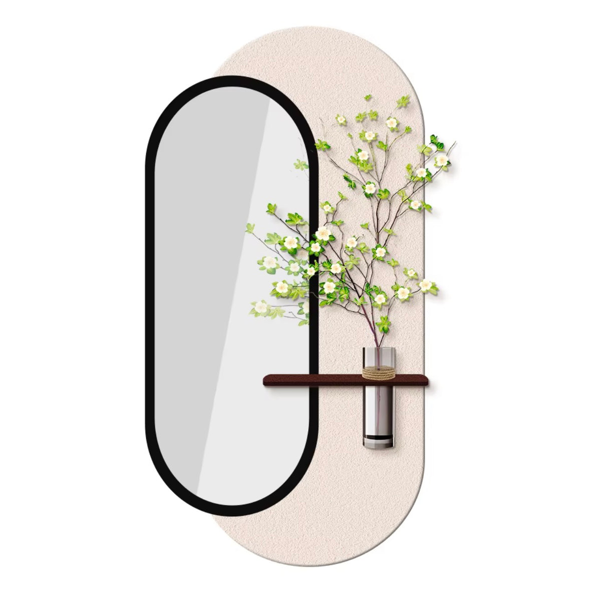 3D Sandstone Relief LED Mirror Wall Décor - 120*60