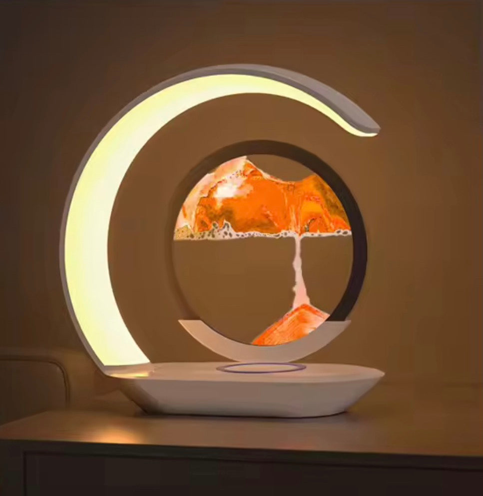 Quicksand Ambient Table Lamp with Wireless Charging