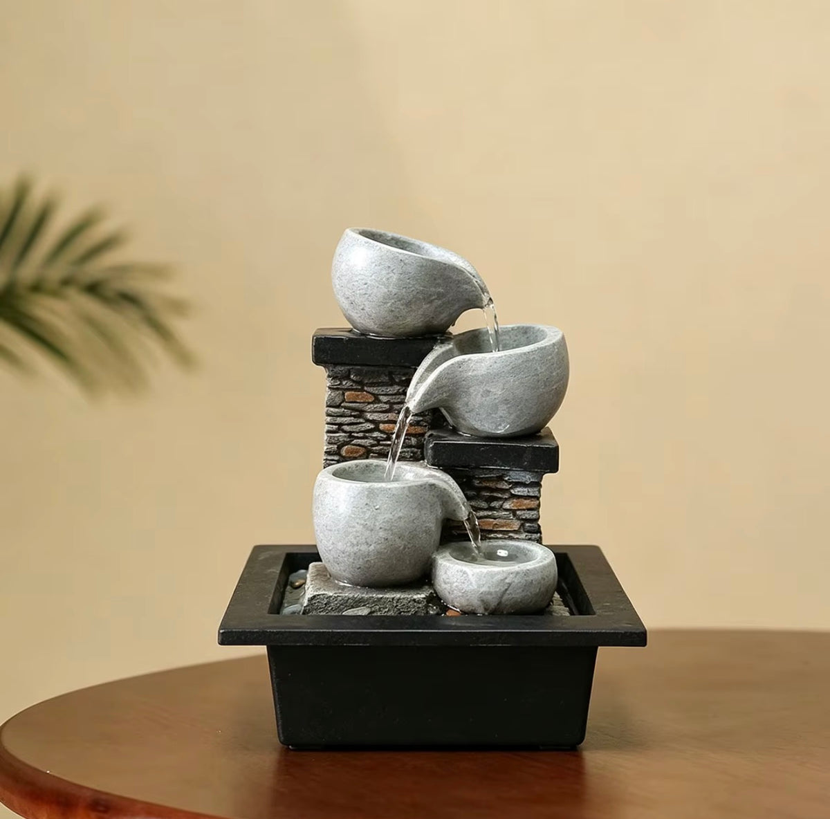 Cascading Tabletop Water Fountain