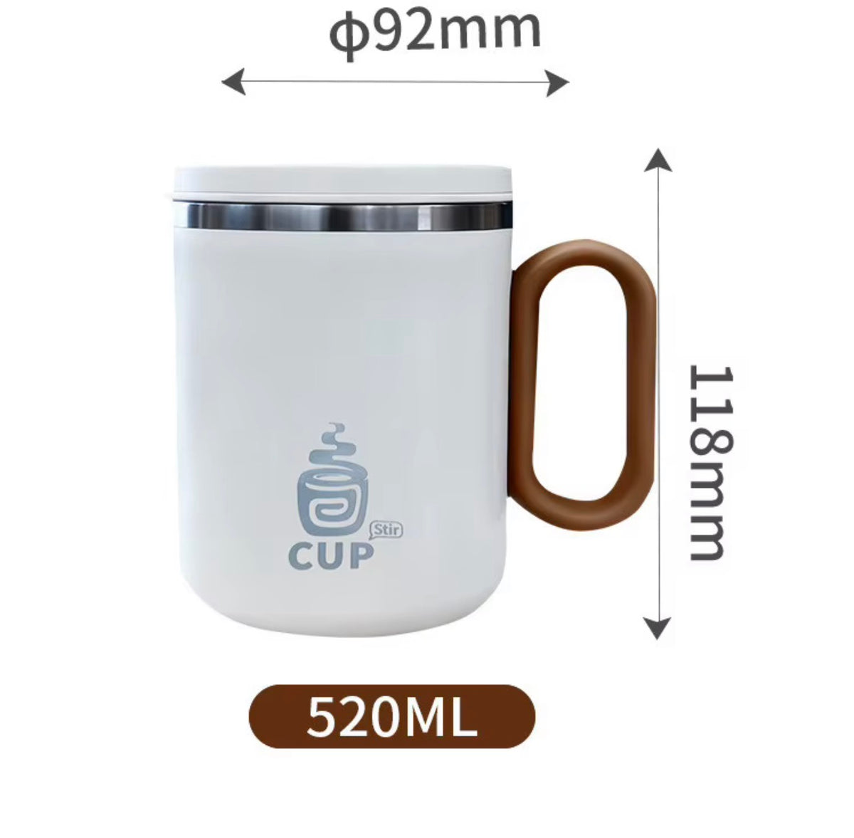 Self-Stirring Mug – 520 ml