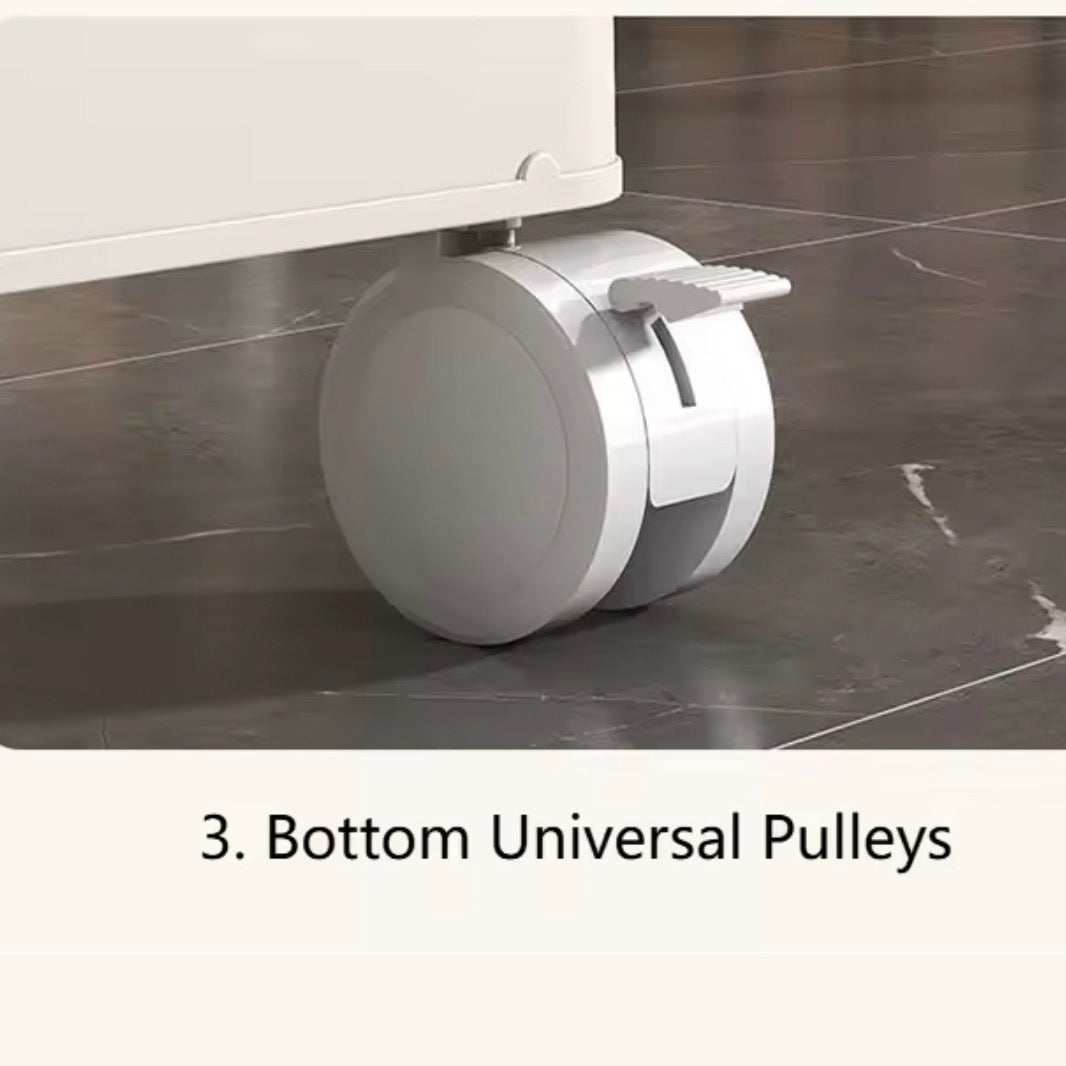 4-Layer Foldable Storage Cabinet – 80 cm