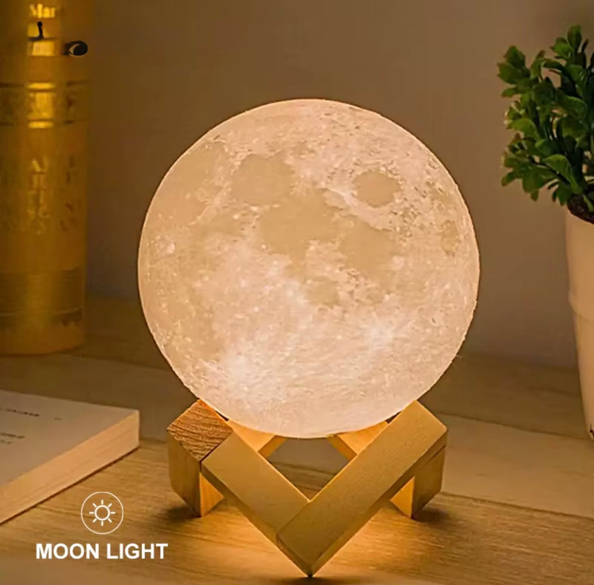 Moon Sunset Light