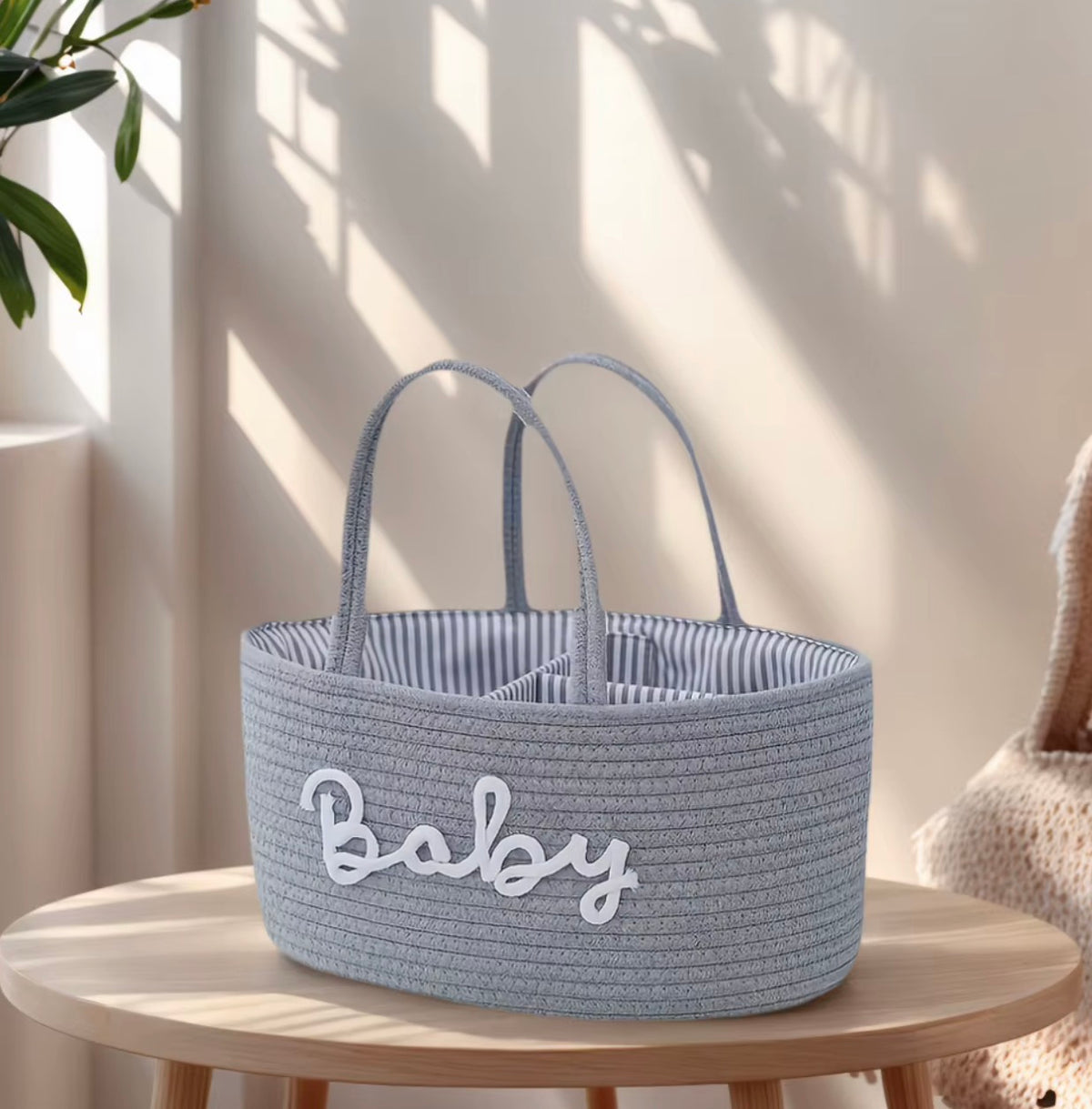 Baby Cotton Rope Storage Basket