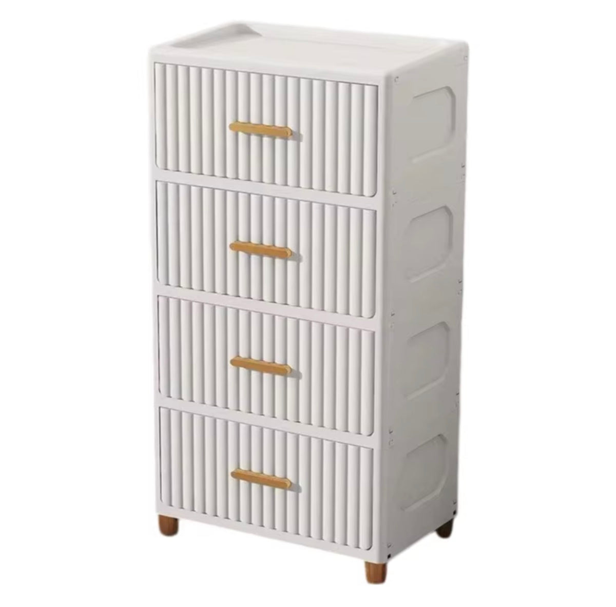 4-Drawer Wide Storage Cabinet
