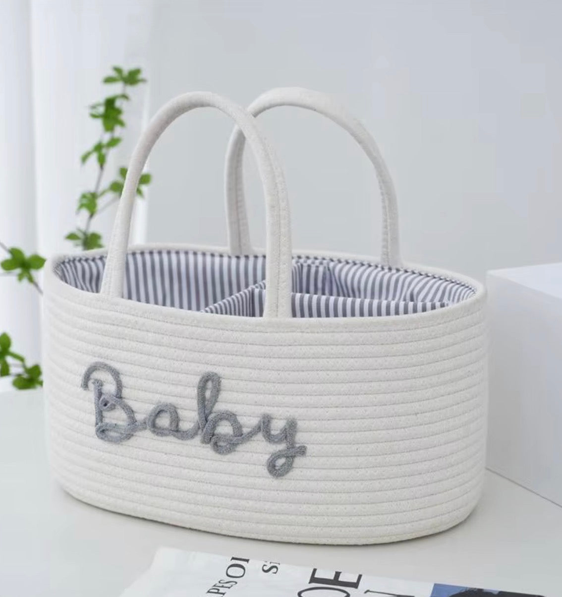 Baby Cotton Rope Storage Basket