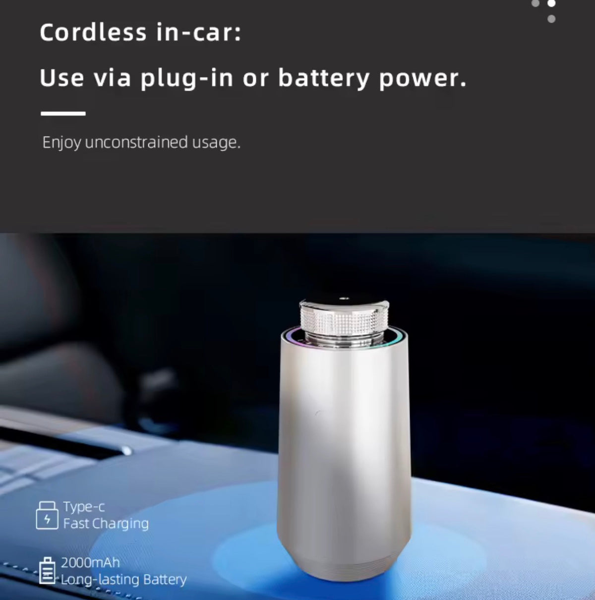 Smart Car Aroma Diffuser