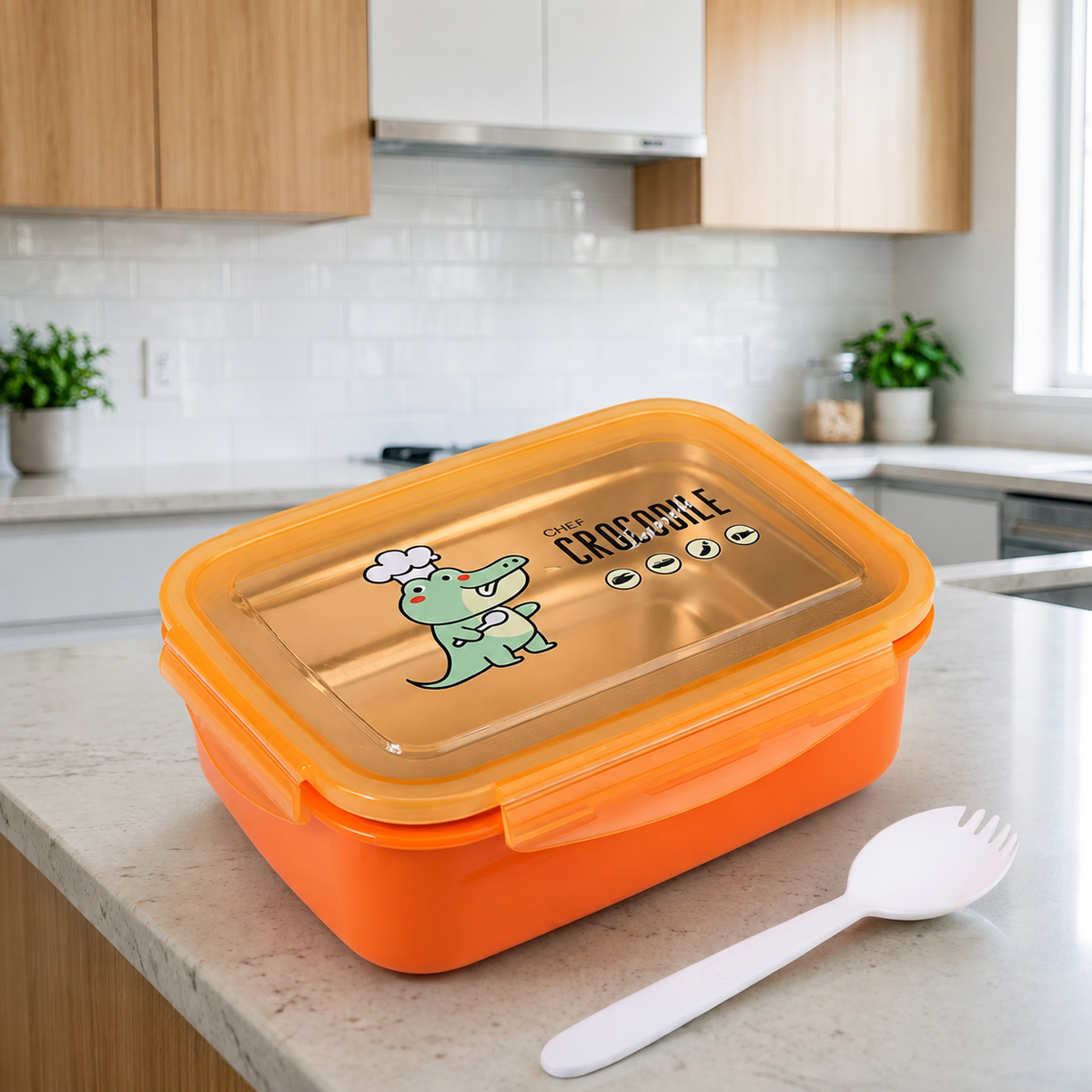 Kids Lunch Box – Stainless Steel, 850 ml