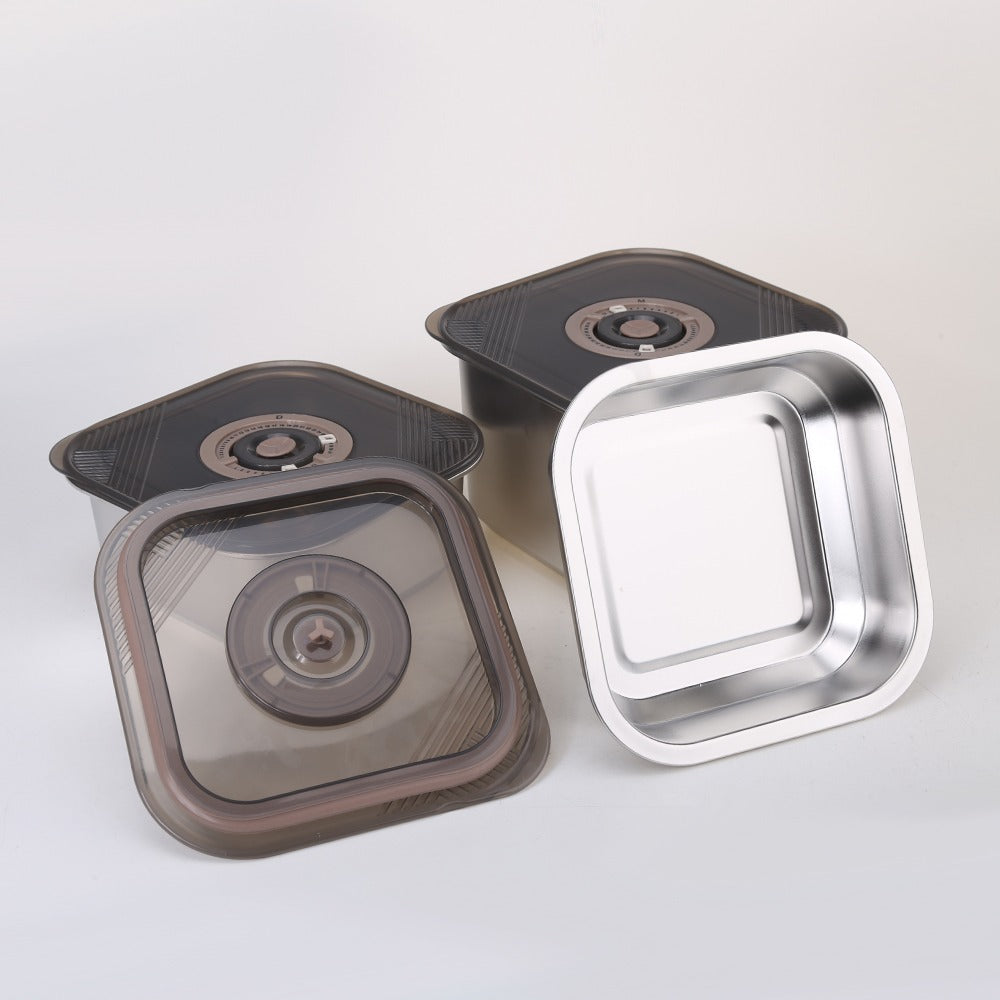 Stainless Steel Vacuum Food Storage Containers
