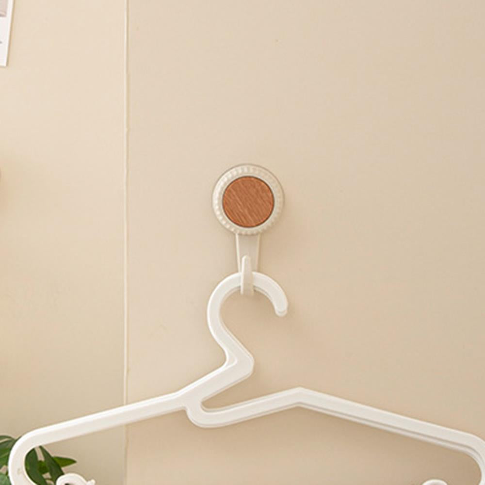 Multi-Purpose Wall Hook with Hanger Holder