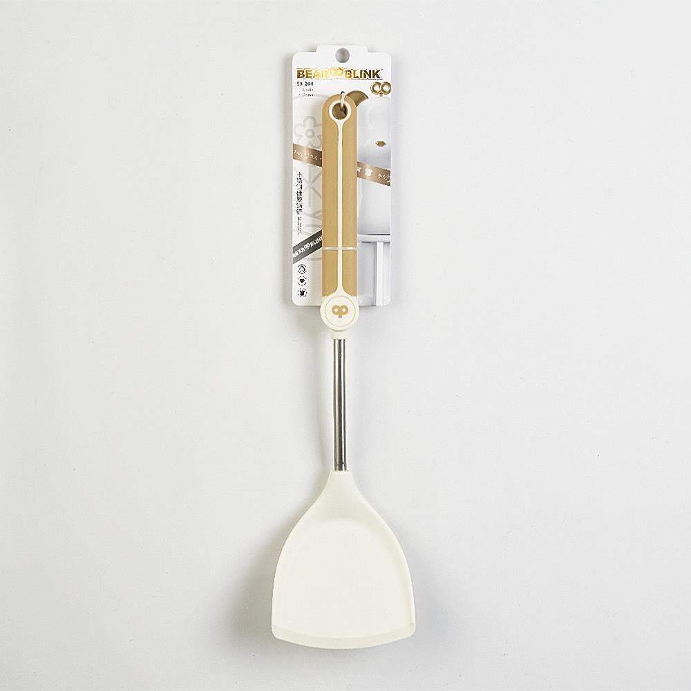 4-Piece Stainless Steel & Silicone Kitchen Utensil Set