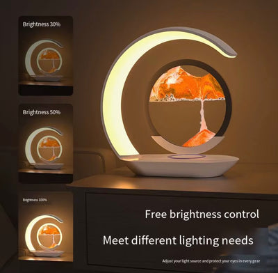 Quicksand Ambient Table Lamp with Wireless Charging