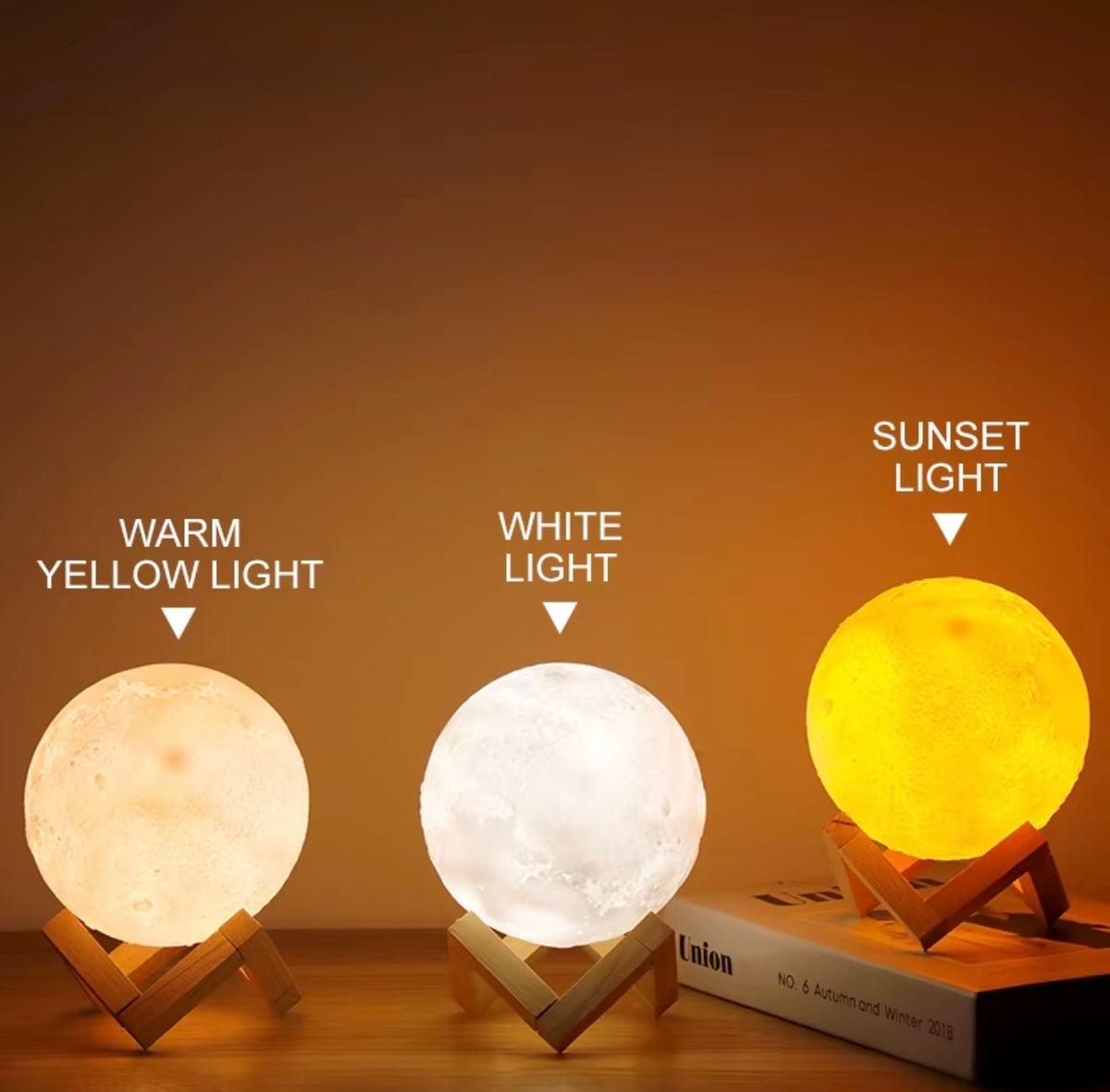 Moon Sunset Light