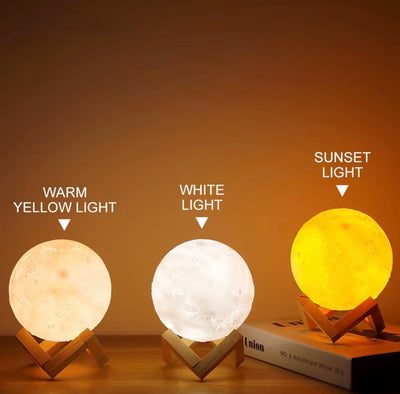 Moon Sunset Light