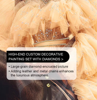 Equestrian Elegance Crystal Wall Art