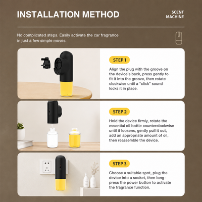Smart plug-in scent diffuser 150 ml