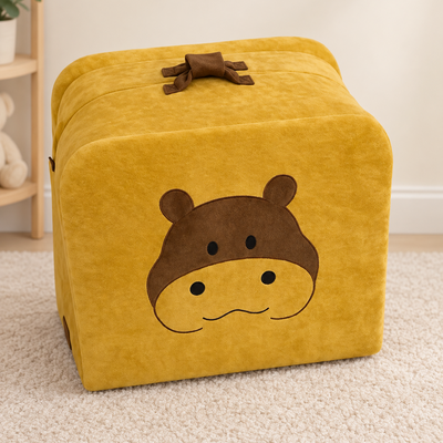 Portable Foldable Kids’ Bed – 2-in-1 Travel Bed & Play Space